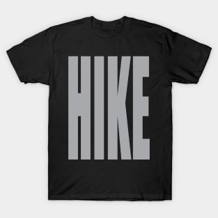 HIKE Big and Bold Text T-Shirt